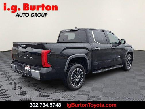 Midnight Black Metallic 2026 Toyota Tundra Limited