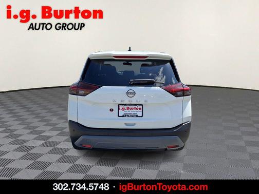 Glacier White 2023 Nissan Rogue S