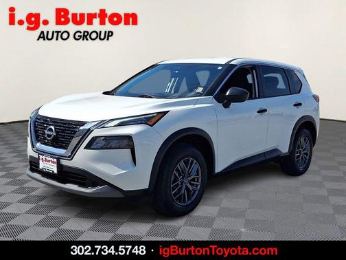 Glacier White 2023 Nissan Rogue S