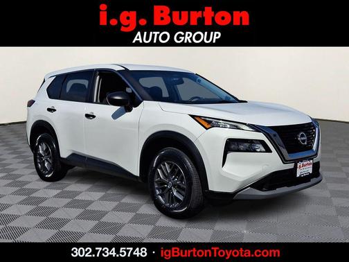 Glacier White 2023 Nissan Rogue S