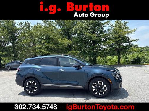 Vesta Blue 2024 Kia Sportage Plug-In Hybrid X-Line