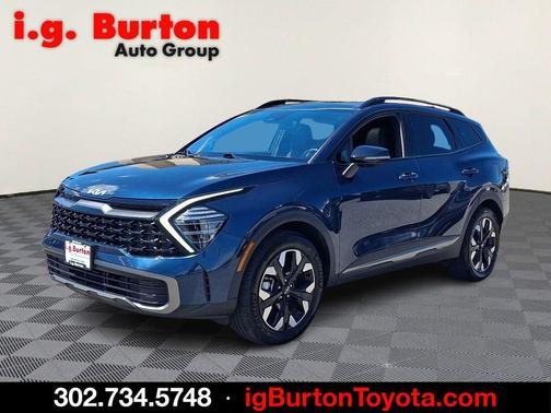 Vesta Blue 2024 Kia Sportage Plug-In Hybrid X-Line