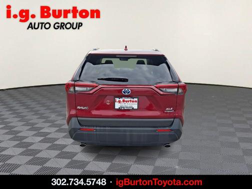 Ruby Flare Pearl 2023 Toyota RAV4 Hybrid XLE Premium