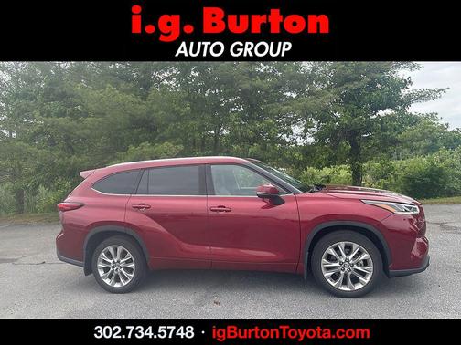 Ruby Flare Pearl 2021 Toyota Highlander Limited