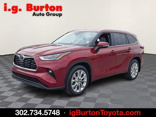 Ruby Flare Pearl 2021 Toyota Highlander Limited