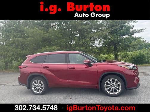 Ruby Flare Pearl 2021 Toyota Highlander Limited