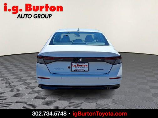 Platinum White Pearl 2023 Honda Accord Hybrid EX-L
