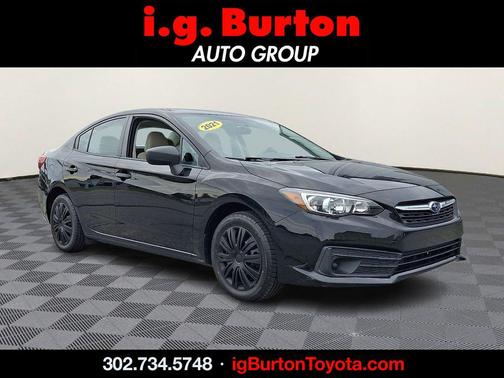 Crystal Black Silica 2021 Subaru Impreza Base