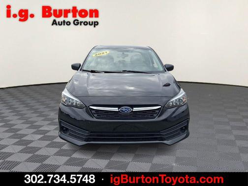 Crystal Black Silica 2021 Subaru Impreza Base