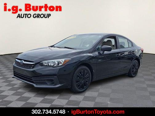 Crystal Black Silica 2021 Subaru Impreza Base