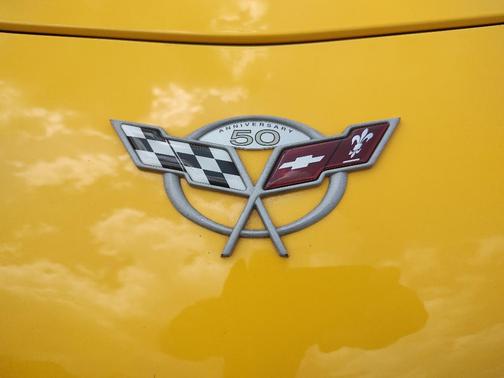 Yellow 2003 Chevrolet Corvette Z06