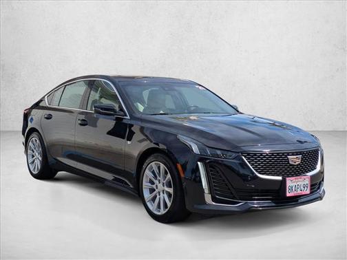 Dark Moon Blue Metallic 2021 Cadillac CT5 Luxury RWD