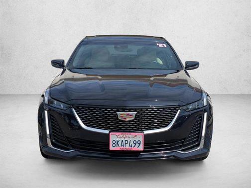 Dark Moon Blue Metallic 2021 Cadillac CT5 Luxury RWD