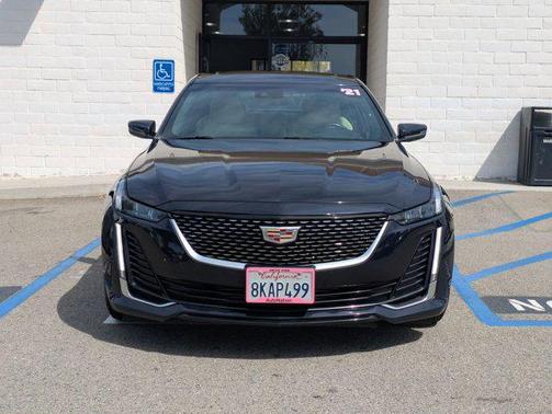 Dark Moon Blue Metallic 2021 Cadillac CT5 Luxury RWD