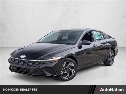Abyss Black 2025 Hyundai ELANTRA HEV SEL Sport