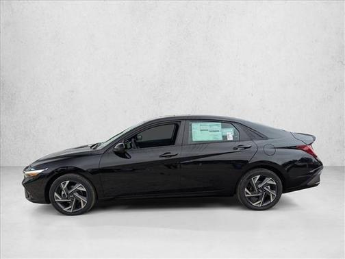 Abyss Black 2025 Hyundai ELANTRA HEV SEL Sport