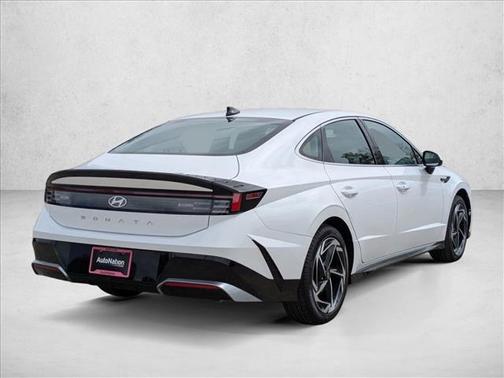 Serenity White 2026 Hyundai SONATA SEL