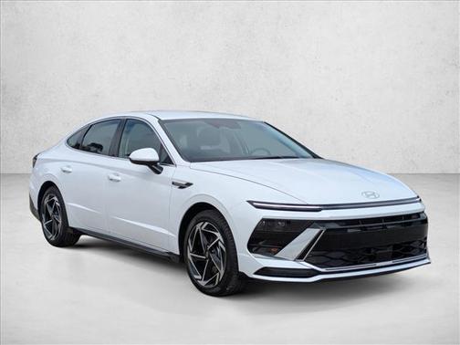 Serenity White 2026 Hyundai SONATA SEL