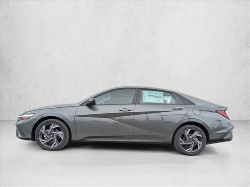 Amazon Gray 2025 Hyundai ELANTRA HEV SEL Sport