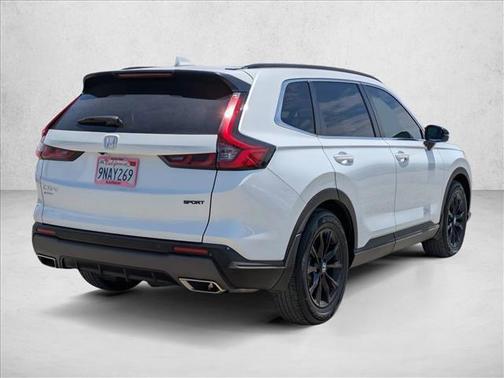 Platinum White Pearl 2025 Honda CR-V Hybrid Sport FWD