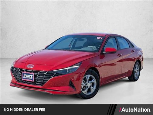 Calypso Red 2021 Hyundai ELANTRA SE