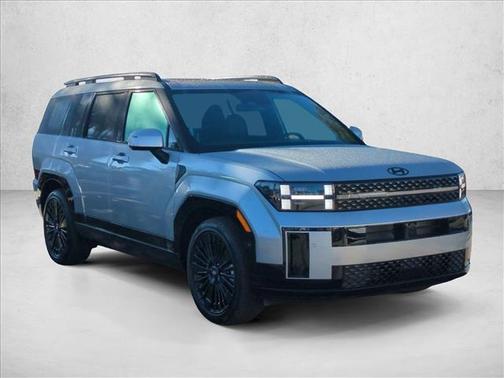 Shimmering Silver 2026 Hyundai SANTA FE HEV Calligraphy