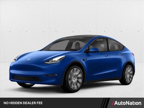 White 2021 Tesla Model Y Long Range Dual Motor All-Wheel Drive