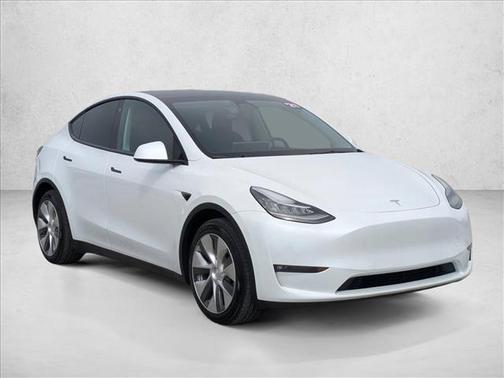 White 2021 Tesla Model Y Long Range Dual Motor All-Wheel Drive