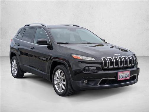 Brilliant Black Crystal Pearlcoat 2016 Jeep Cherokee Limited