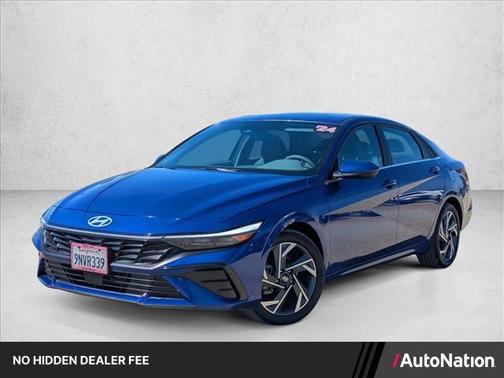 Intense Blue 2024 Hyundai ELANTRA SEL