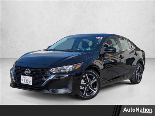 Super Black 2024 Nissan Sentra SV