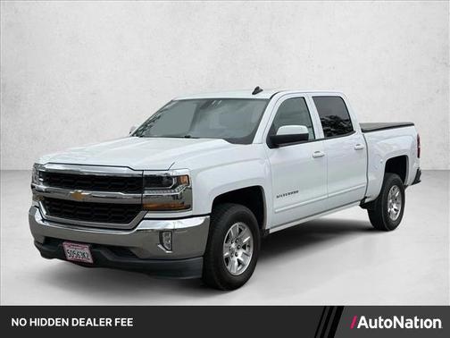 Summit White 2018 Chevrolet Silverado 1500 1LT
