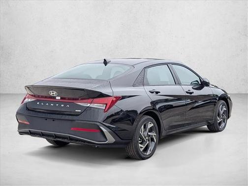 Abyss Black 2025 Hyundai ELANTRA HEV SEL Sport