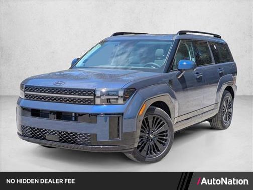 Atlantis Blue 2026 Hyundai SANTA FE HEV Calligraphy