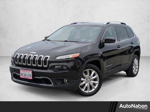 Brilliant Black Crystal Pearlcoat 2016 Jeep Cherokee Limited