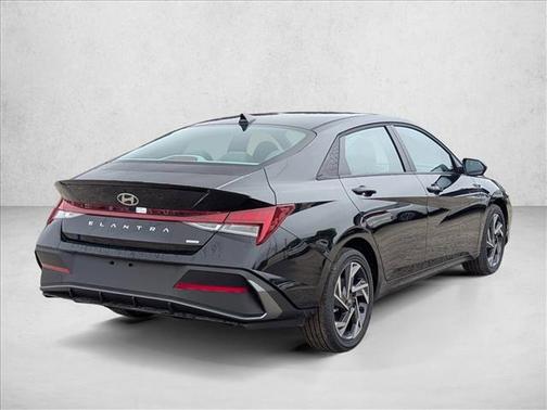 Abyss Black 2025 Hyundai ELANTRA HEV SEL Sport