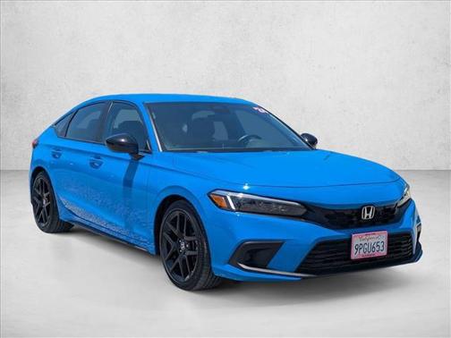 Boost Blue Pearl 2024 Honda Civic Sport
