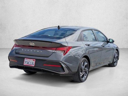 Ecotronic Gray 2025 Hyundai ELANTRA Sport