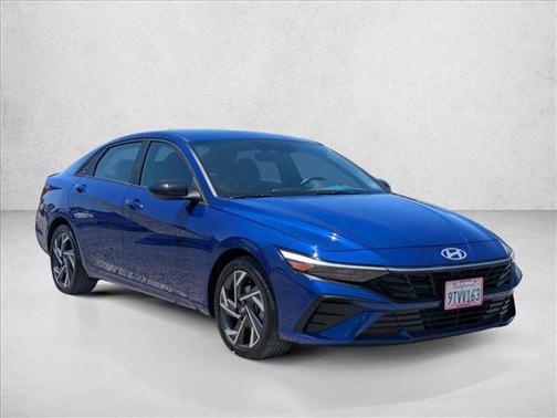 Intense Blue 2025 Hyundai ELANTRA Sport