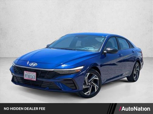 Intense Blue 2025 Hyundai ELANTRA Sport