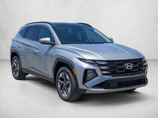 Shimmering Silver 2025 Hyundai TUCSON Hybrid SEL Convenience