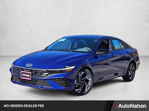 Intense Blue 2025 Hyundai ELANTRA Sport