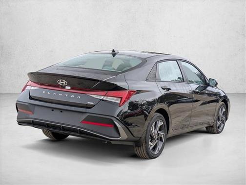 Abyss Black 2025 Hyundai ELANTRA HEV SEL Sport