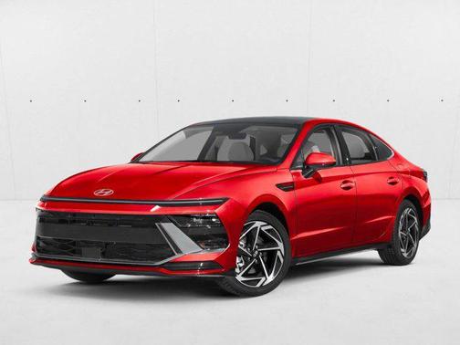 Ultimate red 2025 Hyundai SONATA SEL