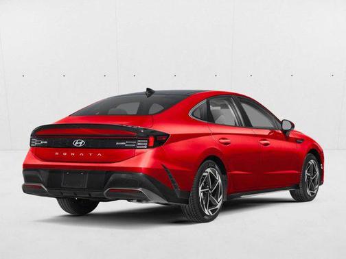 Ultimate red 2025 Hyundai SONATA SEL