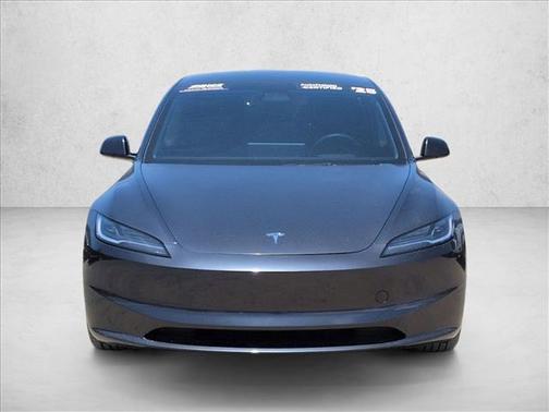 Stealth Grey 2025 Tesla Model 3 Long Range