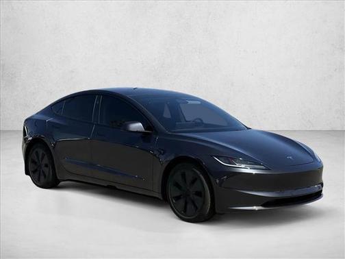Stealth Grey 2025 Tesla Model 3 Long Range