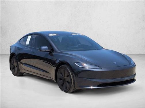 Stealth Grey 2025 Tesla Model 3 Long Range