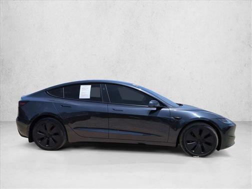 Stealth Grey 2025 Tesla Model 3 Long Range