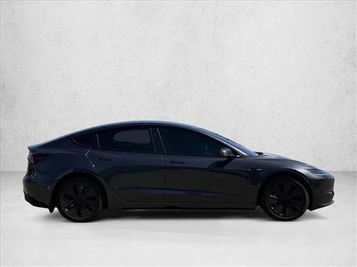 Stealth Grey 2025 Tesla Model 3 Long Range